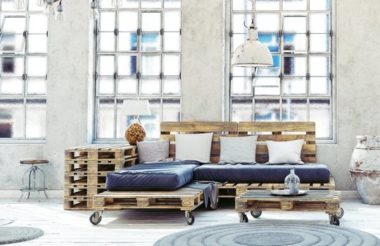 Krásný nábytek z palet