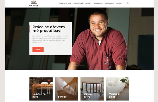 Mám nové internetové stránky